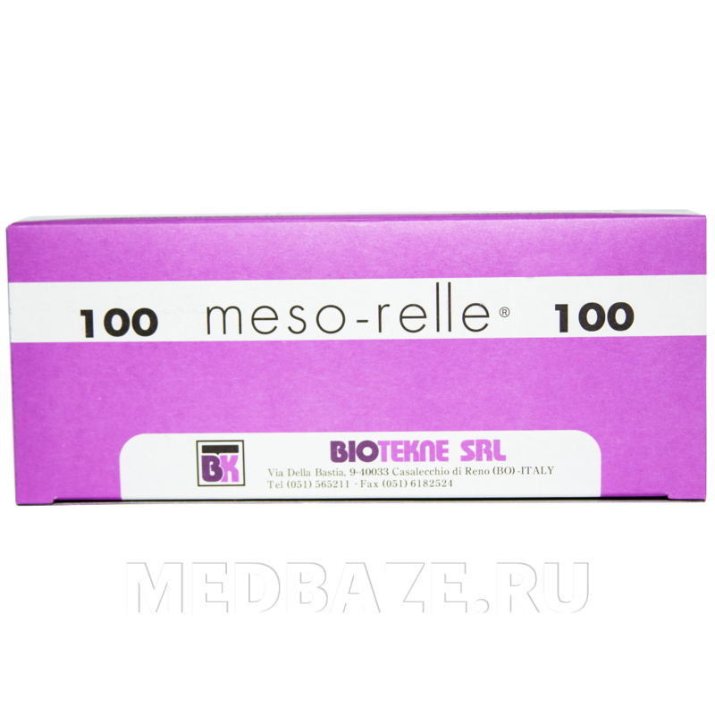 Игла 0.30*40 мм, 30G, Meso-relle, 100 шт/уп