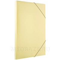 Папка на резинке Attache "Акварель" A4, желтая (1429410)