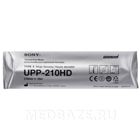 Бумага для УЗИ Sony UPP-210HD, 210 мм*25 м, пленка, оригинальная, 25 м/рул